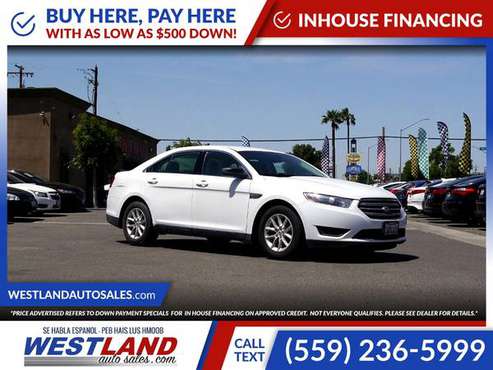 2013 Ford Taurus SESedan PRICED TO SELL! - - by dealer for sale in Fresno, CA