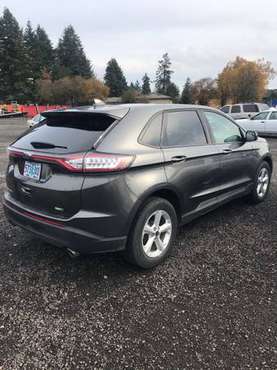 17 Ford Edge automatic 2.0 ecoboost AWD - cars & trucks - by owner -... for sale in Klamath Falls, OR
