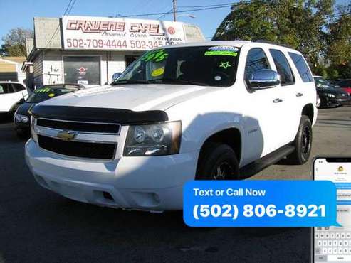2013 Chevrolet Chevy Tahoe Fleet 4x4 4dr SUV EaSy ApPrOvAl Credit... for sale in Louisville, KY