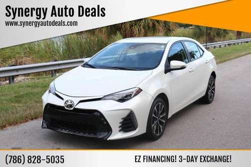 2017 Toyota Corolla SE 4dr Sedan CVT * $999 DOWN * U DRIVE! * EASY... for sale in Davie, FL