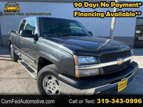 2003 Chevrolet Silverado 1500 Ext Cab 143.5 WB 4WD LS - cars &... for sale in CENTER POINT, IA