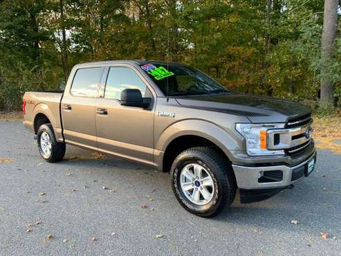 Ford F-150 XLT 4x4 Crew Cab - 4k Low Miles ! We Finance ! for sale in Tyngsboro, MA