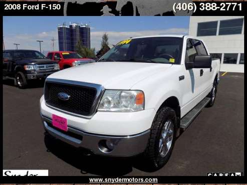 2008 Ford F-150, SUPER CLEAN, NEW TIRES, GOOD MAINTAIN for sale in Belgrade, MT