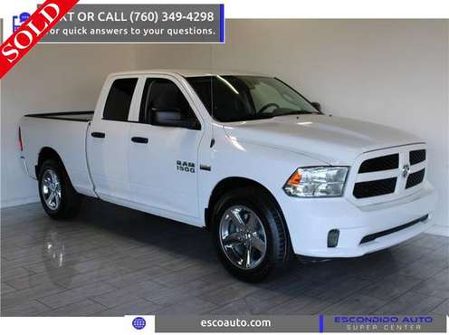 2017 Ram 1500 Express - Ask About Our Special Pricing! - cars & for sale in Escondido, CA
