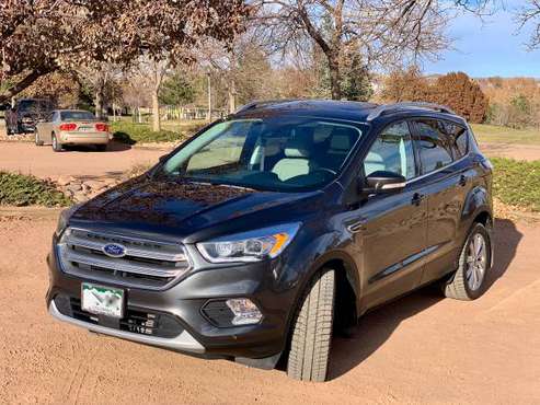 2017 FORD ESCAPE TITANIUM 4WD – EXCELLENT CONDITION & LOW MILES -... for sale in Colorado Springs, CO