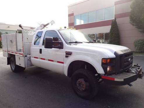 2008 Ford F350 4x4 Utility/Service Crane Truck:100k V10 Maintained -... for sale in Auburn, WA