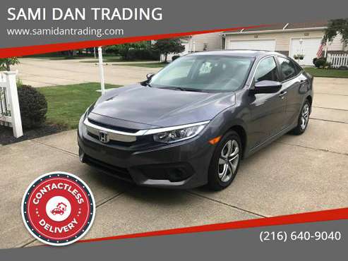 2017 HONDA CIVIC LX super clean, priced low to sell for sale in Cleveland, PA