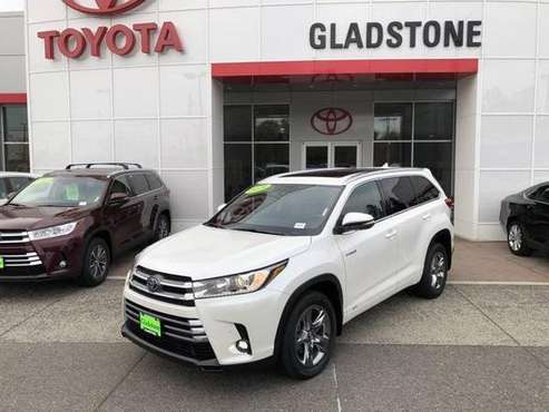 2019 Toyota Highlander Hybrid Limited Platinum CALL/TEXT - cars &... for sale in Gladstone, OR