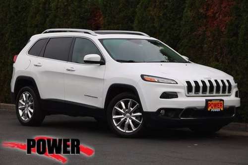 2017 Jeep Cherokee Limited SUV - cars & trucks - by dealer - vehicle... for sale in Sublimity, OR