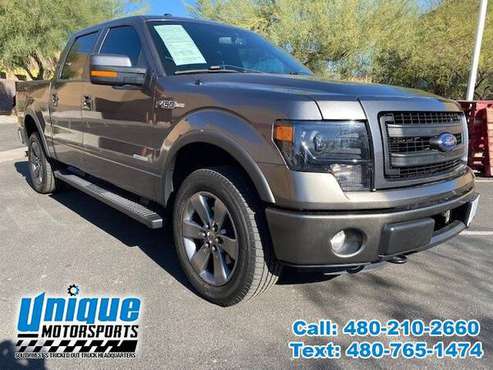 2013 FORD F-150 SUPER CREW TRUCK~ FX4 LOADED PACKAGE ~ LOW MILES ~ R... for sale in Tempe, NM