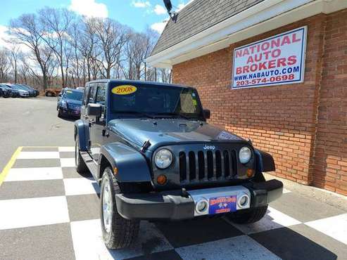 2008 Jeep Wrangler 4WD 4dr Unlimited Sahara (TOP RATED DEALER AWARD for sale in Waterbury, NY