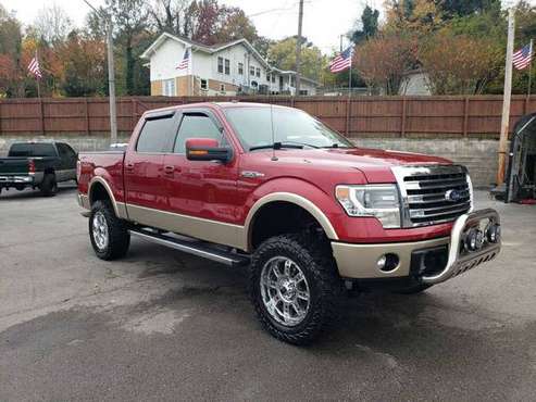 2014 FORD F150 LARIAT 4X4 LIFTED - cars & trucks - by dealer -... for sale in Cullman, AL