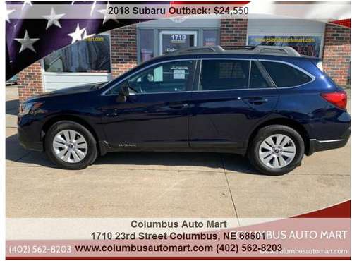 2018 Subaru Outback Premium AWD - - by dealer for sale in Columbus, NE