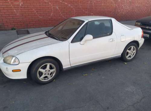 1995 HONDA DEL SOL-- RUNS GREAT, VERY CLEAN--TAGS 2021 - cars &... for sale in Compton, CA
