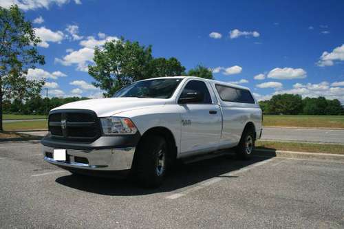 2014 RAM 1500 8ft bed pickup white - cars & trucks - by owner -... for sale in Curtis Bay, MD