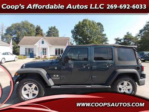 2007 Jeep Wrangler Unlimited X 4WD for sale in Otsego, MI