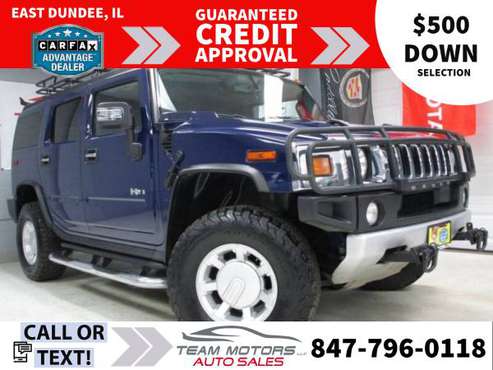 2008 Hummer H2 *4X4* *Adventure* *SUV* - cars & trucks - by dealer -... for sale in East Dundee, IL