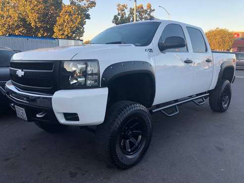 2011 Chevrolet Silverado 4WD LT Crew Lifted Loaded Clean Nice - cars... for sale in SF bay area, CA