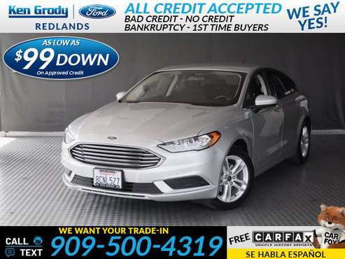 2018 Ford Fusion SE - cars & trucks - by dealer - vehicle automotive... for sale in Redlands, CA