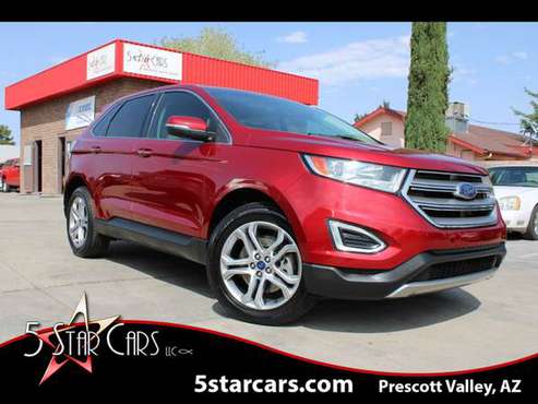 2015 Ford Edge - 2 OWNER EXCEPTIONAL AWD TITANIUM EDGE! - cars &... for sale in Prescott Valley, AZ