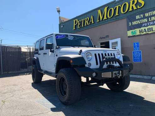 2015 JEEP WRANGLER UNLIMITED SPORT - - by dealer for sale in Sacramento , CA