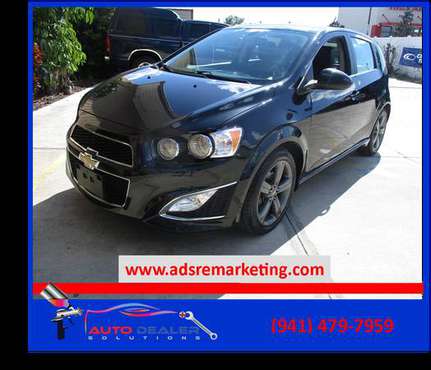 2015 Chevy Sonic RS - cars & trucks - by dealer - vehicle automotive... for sale in Bradenton, FL
