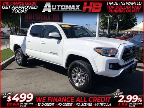 2017 Toyota Tacoma SR5 4WD - cars & trucks - by dealer - vehicle... for sale in Santa Ana, CA
