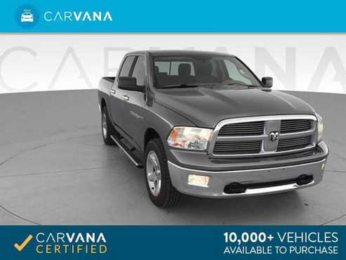2012 Ram 1500 Crew Cab Big Horn Pickup 4D 5 1/2 ft pickup GRAY - for sale in Albuquerque, NM
