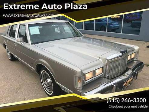 1987 Lincoln Town Car CARTIER - cars & trucks - by dealer - vehicle... for sale in Des Moines, IA