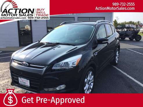 2016 FORD ESCAPE TITANIUM - cars & trucks - by dealer - vehicle... for sale in Gaylord, MI