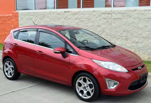 Jewel Red 2011 Ford Fiesta SES - Black Leather - Keyless Go for sale in Raleigh, NC