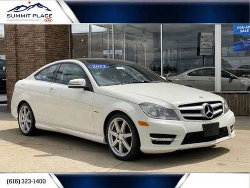 2012 Mercedes-Benz C-Class White Call Today! - - by for sale in Grand Rapids, MI