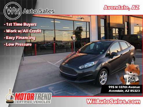 !P5883- 2015 Ford Fiesta SE We work with ALL CREDIT! 15 sedan - cars... for sale in Cashion, AZ