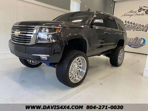 2018 Chevrolet Tahoe Premium Edition Lifted Loaded SUV - cars & for sale in Richmond, RI