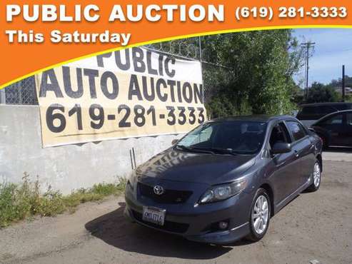 2010 Toyota Corolla Public Auction Opening Bid - - by for sale in Mission Valley, CA