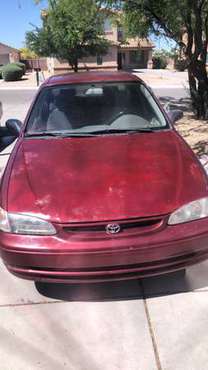 2000 toyota corolla for best offer for sale in Vail, AZ