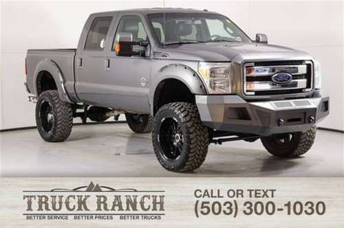 2011 Ford Super Duty F-350 SRW Lariat - - by dealer for sale in Hillsboro, OR