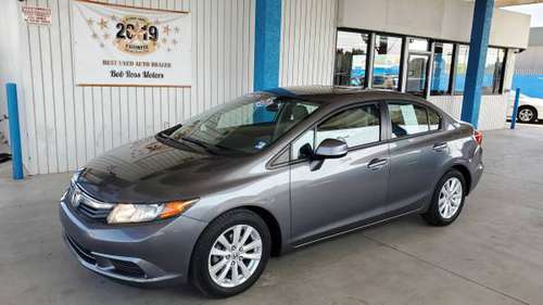 2012 HONDA CIVIC EX**INCLUDES 12 MONTH OR 12000 MILE WARRANTY** -... for sale in Tucson, AZ