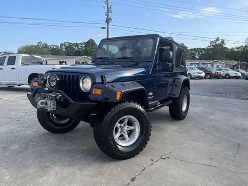 2004 Jeep Wrangler X - Very Low Miles - Rough Country Lift - 5-Speed for sale in Gonzales, LA