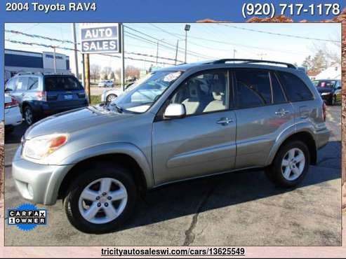 2004 Toyota RAV4 Base AWD 4dr SUV Family owned since 1971 - cars &... for sale in MENASHA, WI