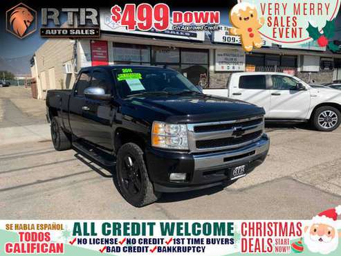 2011 Chevrolet Chevy Silverado 1500 LT Ext. Cab 2WD - cars & trucks... for sale in Upland, CA
