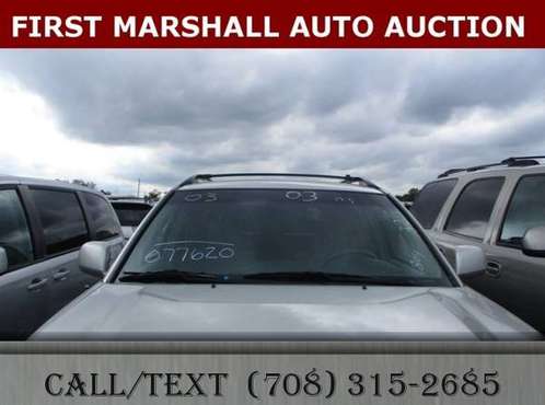 2003 Toyota Highlander - First Marshall Auto Auction for sale in Harvey, IL
