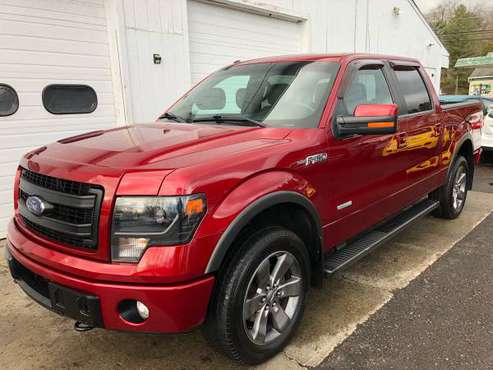 2013 Ford F-150 FX4 Crew Cab 4x4 - Leather - Moonroof - Navigation -... for sale in binghamton, NY
