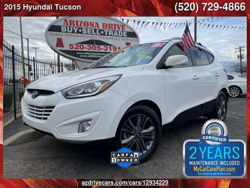 2015 Hyundai Tucson SE 4dr SUV ARIZONA DRIVE FREE MAINTENANCE FOR 2... for sale in Tucson, AZ