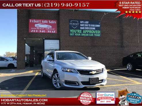 2017 CHEVROLET IMPALA LT $500-$1000 MINIMUM DOWN PAYMENT!! CALL OR... for sale in Hobart, IL