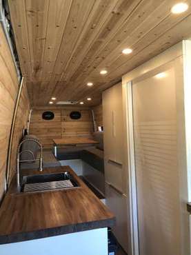 Full Sprinter Van Conversion - bed, shower, toilet for sale in Austin, TX