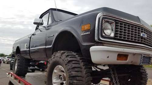 1971 Chev 1/2 ton 4x4 - cars & trucks - by owner - vehicle... for sale in Princeton, MN