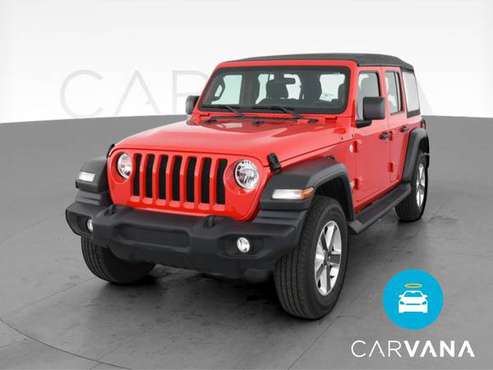 2020 Jeep Wrangler Unlimited Sport S Sport Utility 4D suv Red - -... for sale in Atlanta, MS