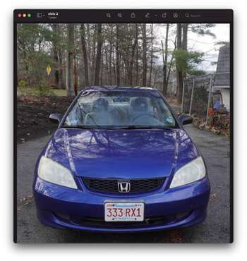 2005 honda civic for sale - cars & trucks - by owner - vehicle... for sale in Wilmington, MA