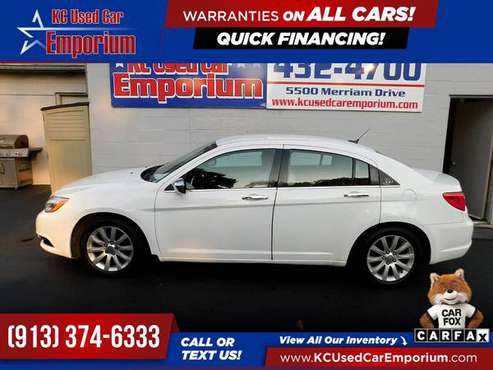 2013 Chrysler 200 - PRICED TO SELL - 3 DAY SALE!!! - cars & trucks -... for sale in Merriam, MO